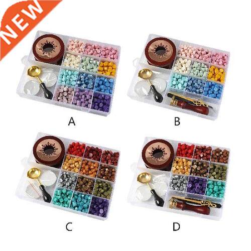 Wax Seal Kit Sealing Wax Warmer Tealight Candles Wax Letter
