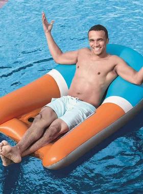Summer Inflatable Swimming Pool Water Hammock Floating Row W