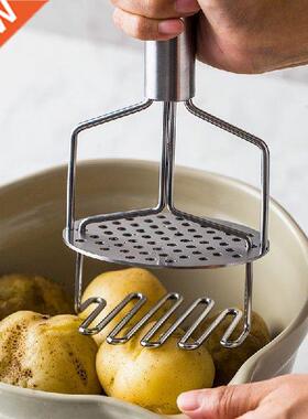 Potato Masher Food Mills 304 Stainless Steel Squeezer Tool
