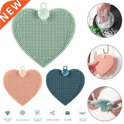 Non-Stick Silicone Dish Washing Brush Kitchen Durable