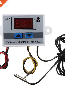 220V LED Temperature Controller 10A Thermostat Control with