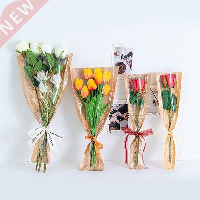 50pcs OPP Waterproof Cellophane Fresh Bouquet Packing