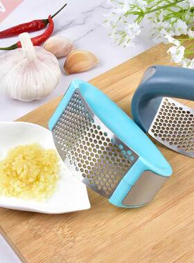 Stainless Steel Garlic Press Manual Garlic Chopper Crusher