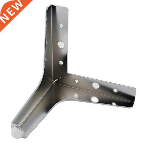 4pcs/lot Triangular Metal Furniture Leg Support Silver Coffe