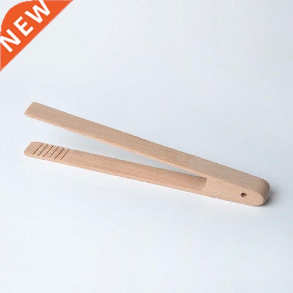 Wooden Food Clips Toast Tongs Toaster Bacon Clamp Sugar Ice