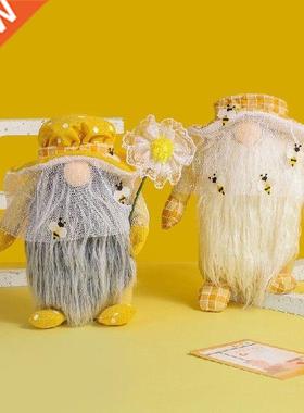 K1MF Kurcaci Bunga Matahari Kurcaci Lebah Paskah Dekorasi