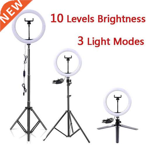 Led Ring Light with Cell Phone Mobile Holder Ringlight 26