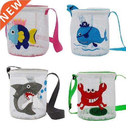 Beach Toys Children Beach Bag Mesh Beach Bag Tote Pouch