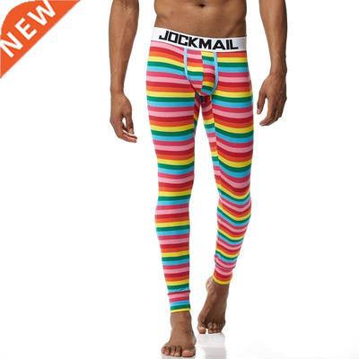 Fashion Brand Men Long Johns Cotton Basic leggings Thermal U