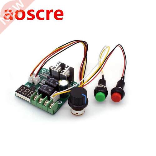 PWM dc motor speed controller 10A CW CCW Self reset digital