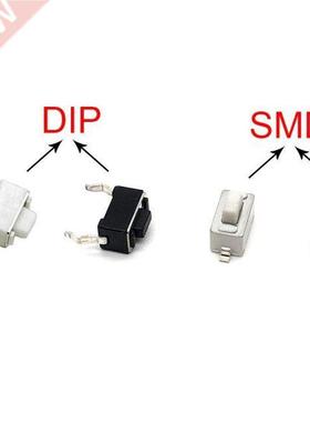1000pcs/lot 3*6*5mm patch SMD vertical DIP button switch 2pi