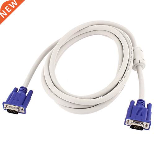 3 Meters 9.8Ft 15 Pin VGA Male to Male Cable Cord Adapter fo