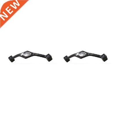 2PCS Cupboard Handles Black Zinc Alloy Door Handles Drawer