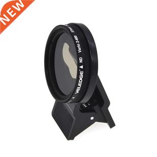 Adjustable 37mm Neutral Density Clip-on ND2 - ND400 Phone Ca