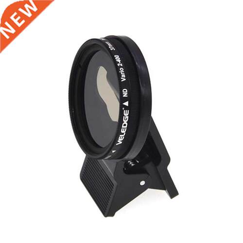 Adjustable 37mm Neutral Density Clip-on ND2 - ND400 Phone Ca