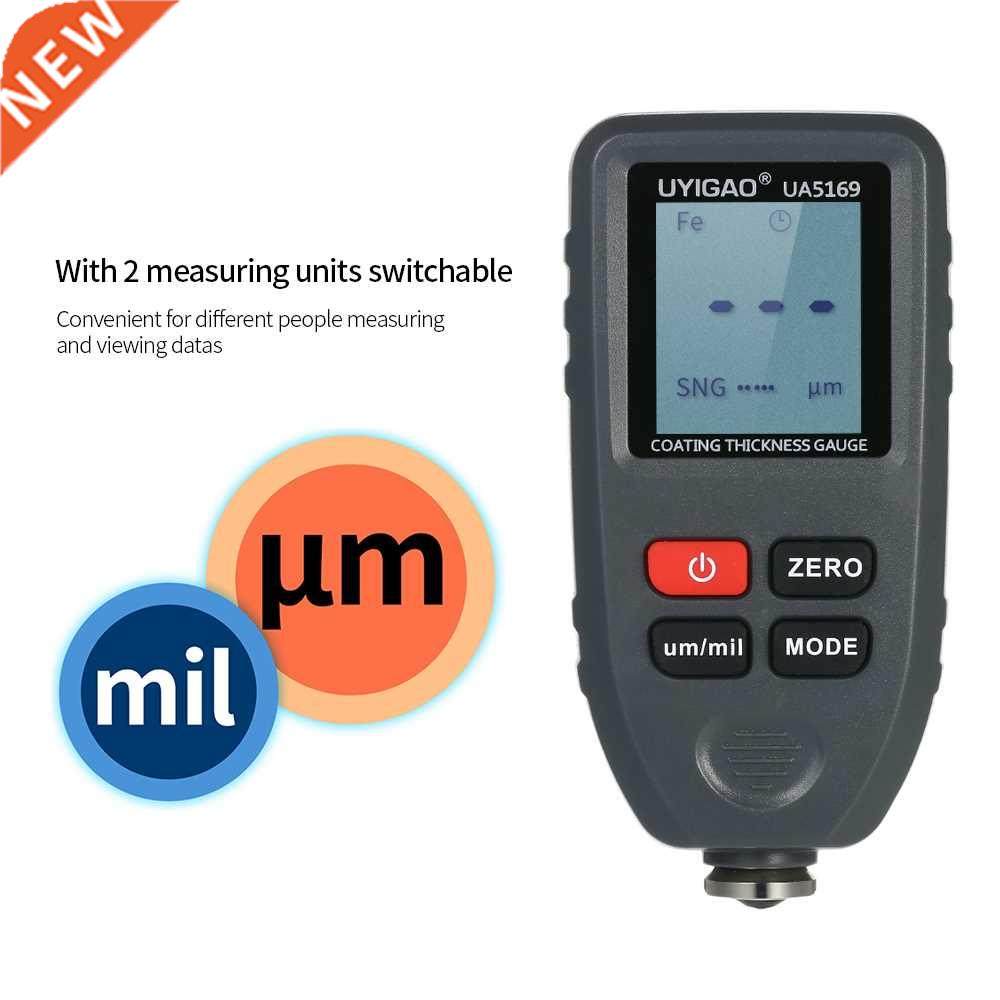 Digital Paint Coating Thickness Gauge Handheld Car Paint Met图片
