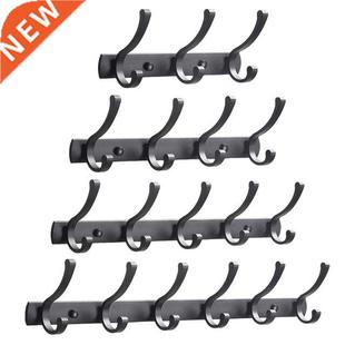 Dual Hooks Coat Hook Rack Bathroom Wall Hooks Rack Coat Hat