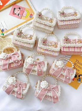 Children's Mini Handbags Tote Cute Kids Princess Messenger B