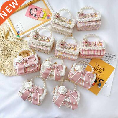 Children's Mini Handbags Tote Cute Kids Princess Messenger B