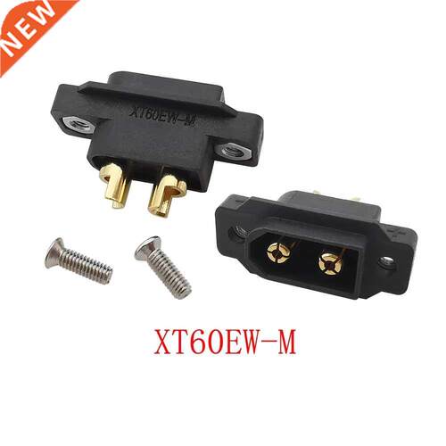 1/2/5Pcs Blck XT60EW-M Mountble XT60E Mle Connector Plug
