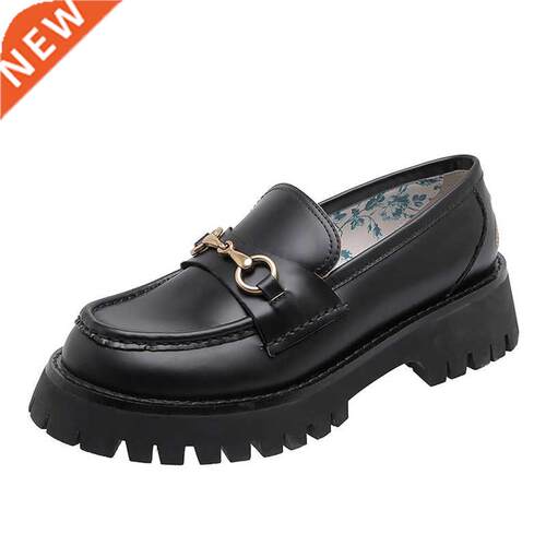 Female Loafers Flat Platform Women Shoes Size35-40 Casual Sl