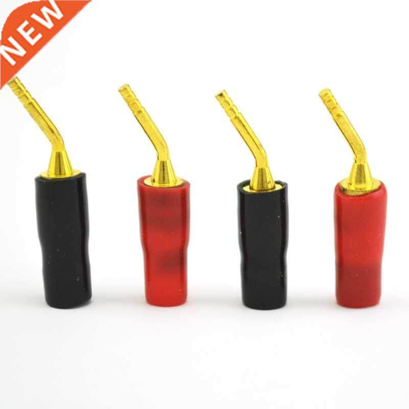 5000pcs Gold-plated Amp Speaker Cable Wire Pin Plug Connecto
