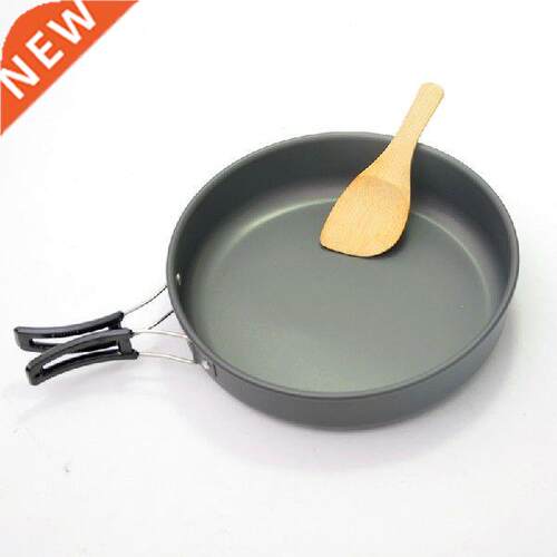 22cm Outdoor Portable Pan Small Frying Pan Camping Picnic