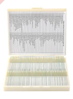 100PCS Portable Microscope Slides Science Specimen Cover Sli