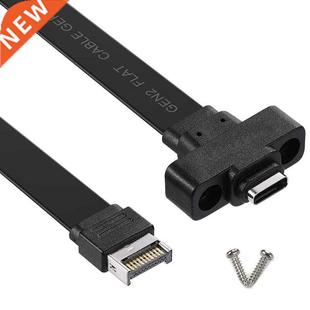 USB 3.1 Front Panel Type E to Type C Extension Cable ,Gen 2