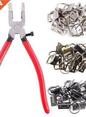 36 Sets 25mm 3 Colors Key Fob Hardware with 1Pcs Key Fob Pli