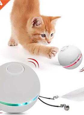 USB Intelligent Interactive Cat Toy Self Rotating Ball Autom