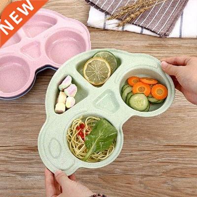 Children Plates Wheat Straw Environmentally Friendly