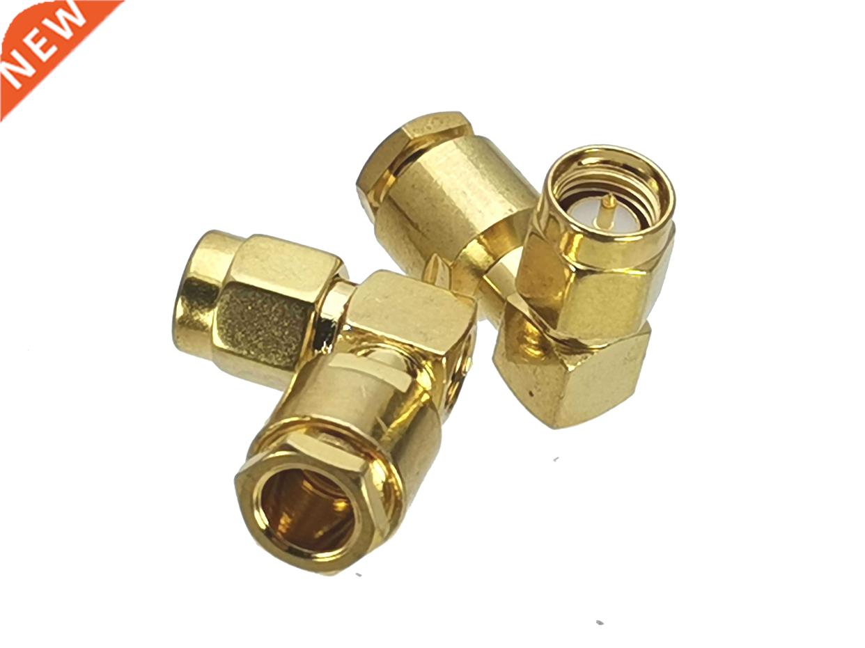 10Pcs Connector SMA Male Plug clamp RG58 RG142 LMR195 RG400