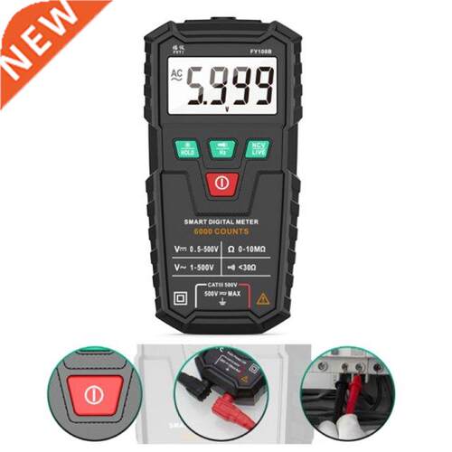 Multimeter 5999 Counts Digital Multimeter with DC AC Voltmet