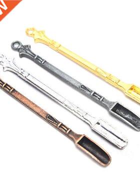 3pcs/set Mini Alloy Spoon Medicine Bottle Use Sniffer