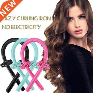 1Pc Heatless Hair Curler Women Headband Hair Curling Rod