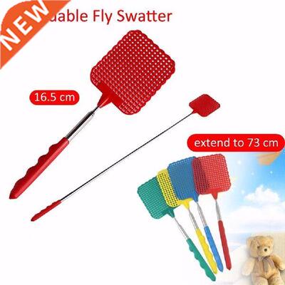 Plastic Telescopic Extendable Fly Swatter Prevent Pest Anti