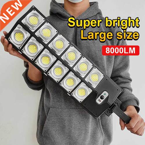 Newe 8000 Lumens Solar LED Light Outdoor Solar Lamp With S