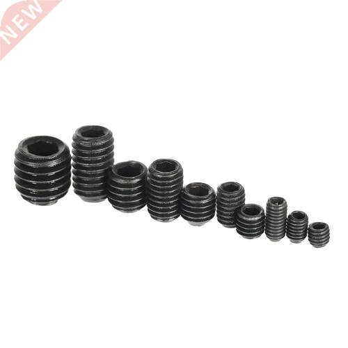 200pcs Black Allen Head Socket Internal Hex Set Grub Screw A