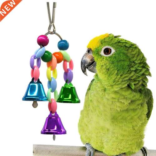 1PC Colorful Parrot Toys Suspension Hanging Bridge Chain