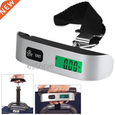 50kg/10g LCD Hanging Luggage Scale Travel Weight H02
