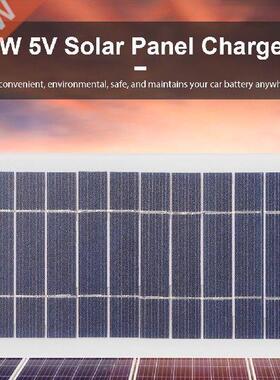 USB Solar Charger Panel 5V 2W 400mA Portable Solar Panel