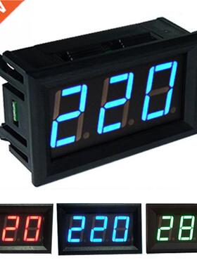 Mn 2 Cables DC4.5V-30V Voltmeter 0.56n LED Voltmeter Wth