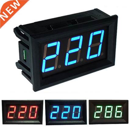 Mn 2 Cables DC4.5V-30V Voltmeter 0.56n LED Voltmeter Wth