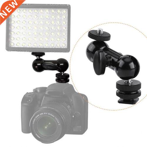 Multi-function Double Ball Head with Shoe Mount 1/4' Screw f