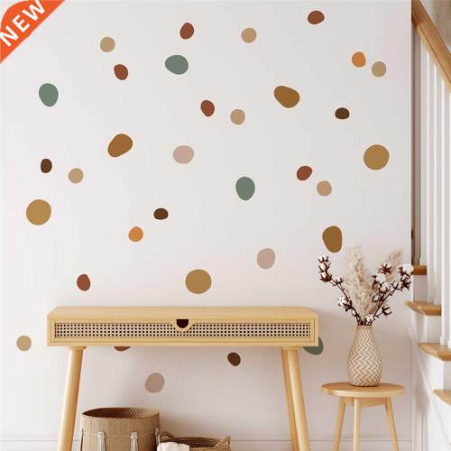 Boho Nursery Polka Dot Creative Wall Stickers for Kids Room