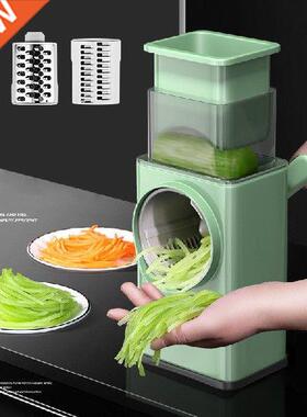 3 In 1 Round Cutter Manual Vegetable Slicer Multifunction