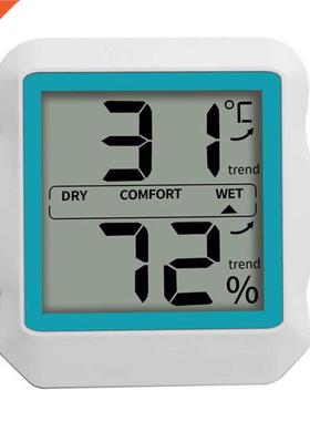 LCD Large Digital Thermometer Hygrometer Temperature