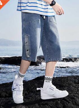 2022 8XL Bermuda Jeans Casual Shorts Men Summer Clothing Mal