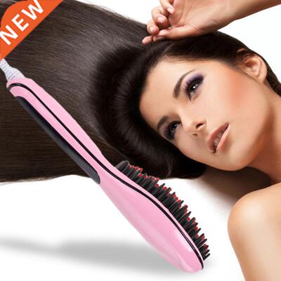 Rapide cheveux lisseur peigne cheveux électrique bros